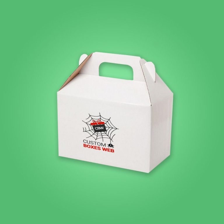 White Gable Box Pioneer Custom Boxes