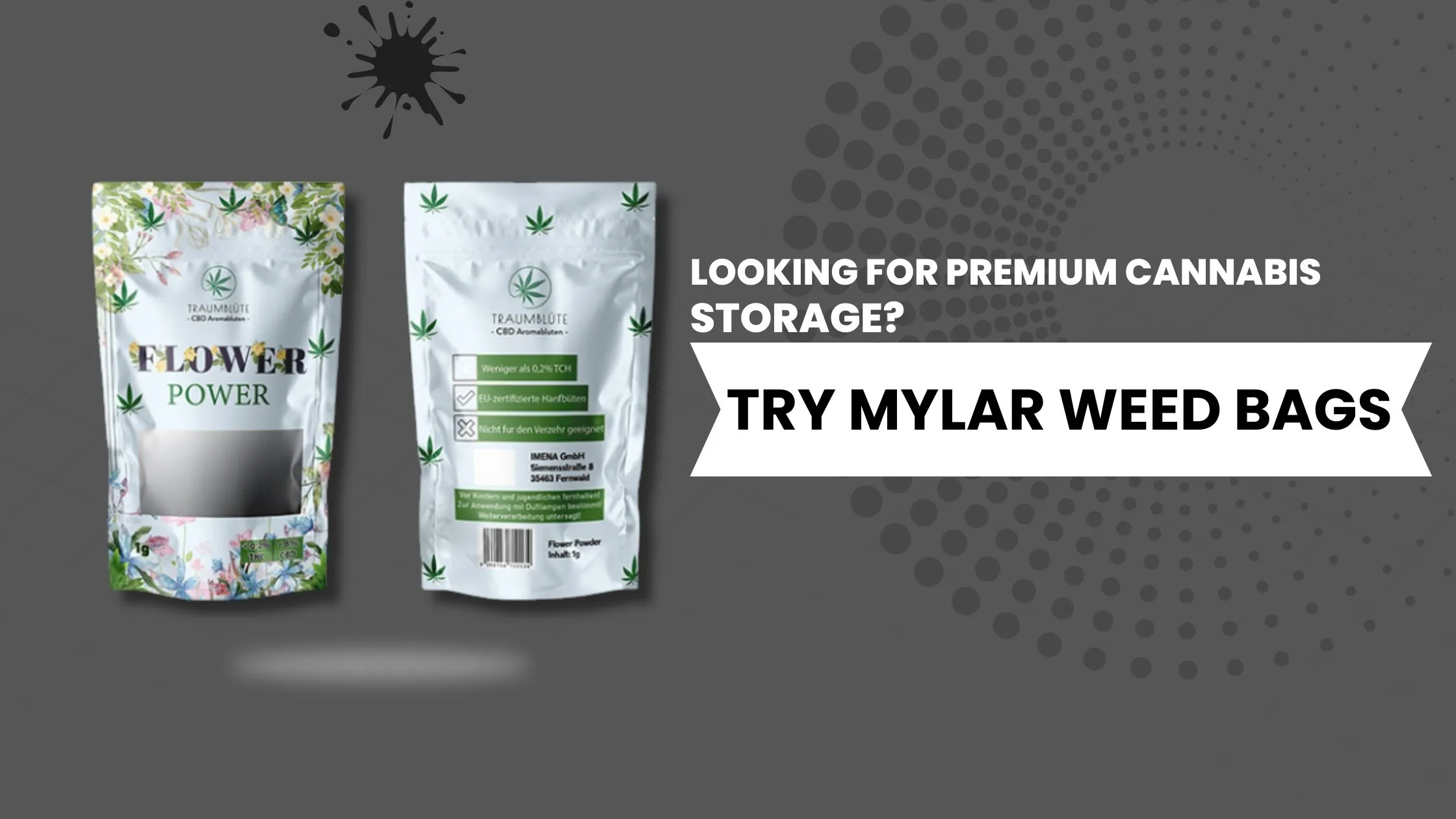 Looking for Premium Cannabis Storage? Try Mylar Weed Bags!