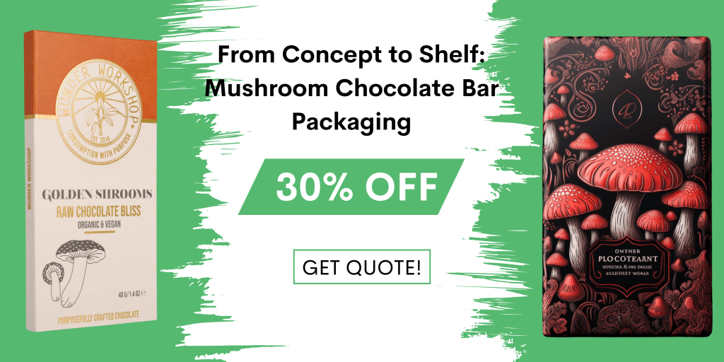 Mushroom Chocolate Bar Packaging