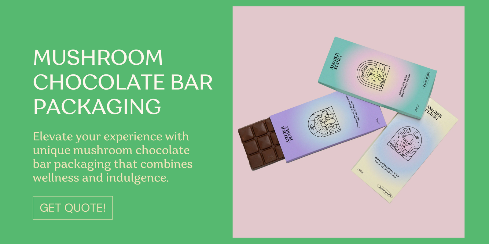 From Concept to Shelf: Why Mushroom Chocolate Bar Packaging