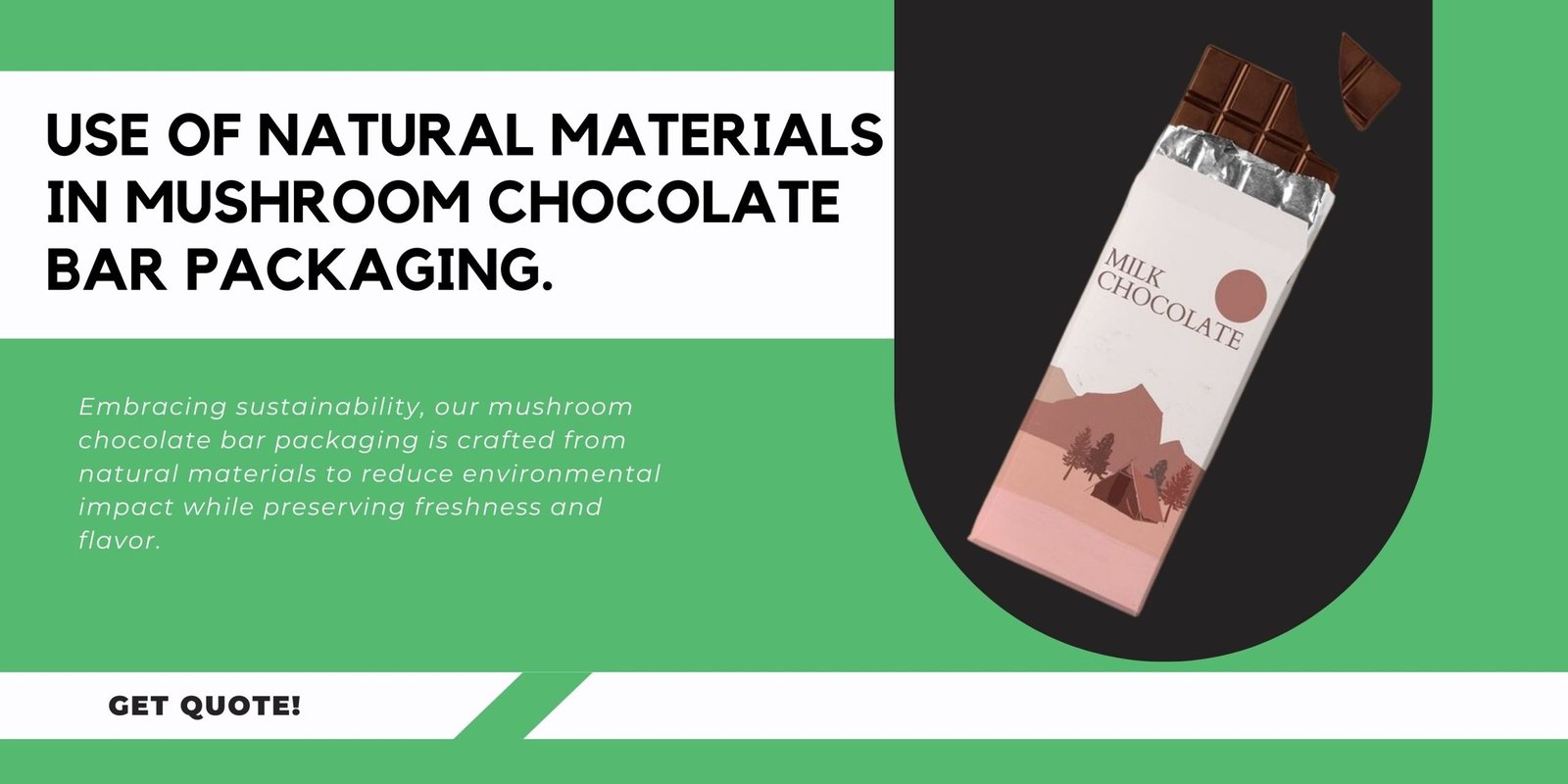 Mushroom Chocolate Bar Packaging