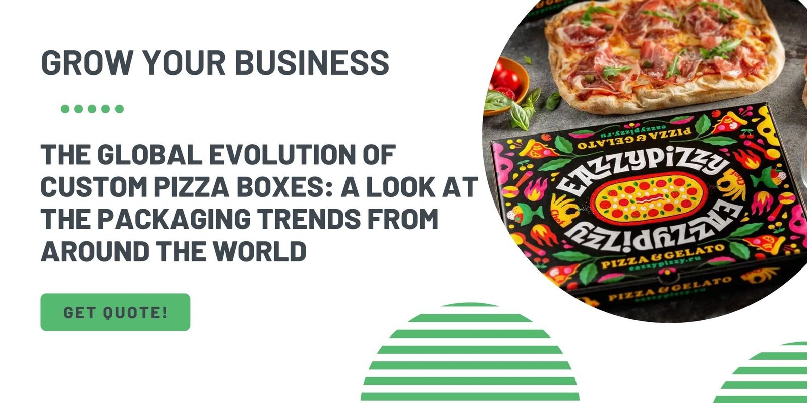 Pizza Box Evolution The Global Evolution of Custom Pizza Boxes: A Look at the Packaging ...