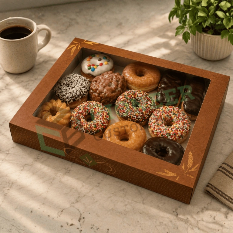 Custom donut boxes