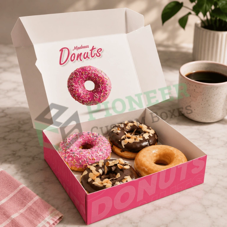 Custom donut boxes