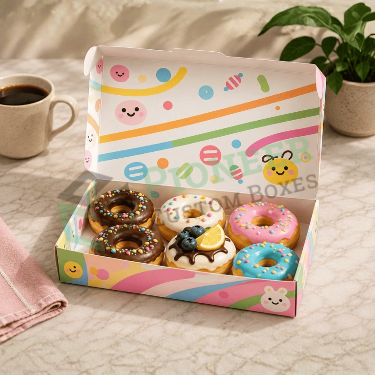 Custom donut boxes