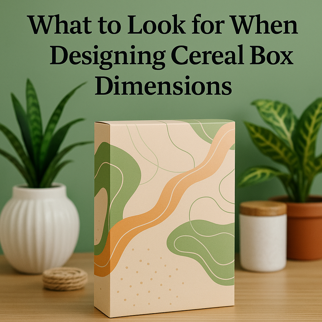 Cereal Box Dimensions Guide