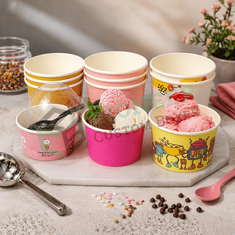 Custom Ice Cream Cups