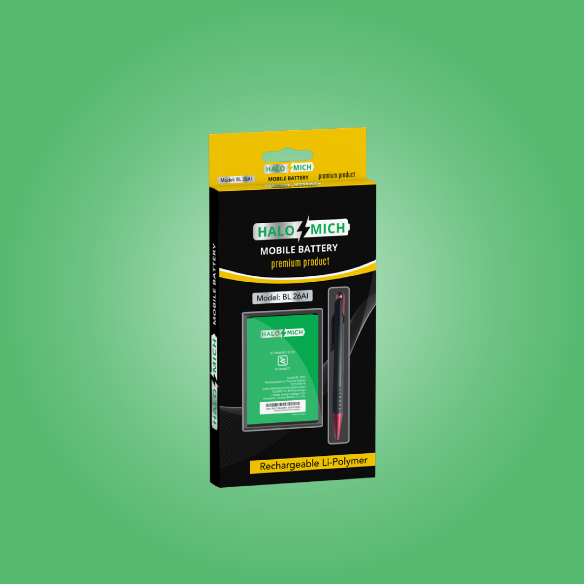 Mobile Battery Packaging