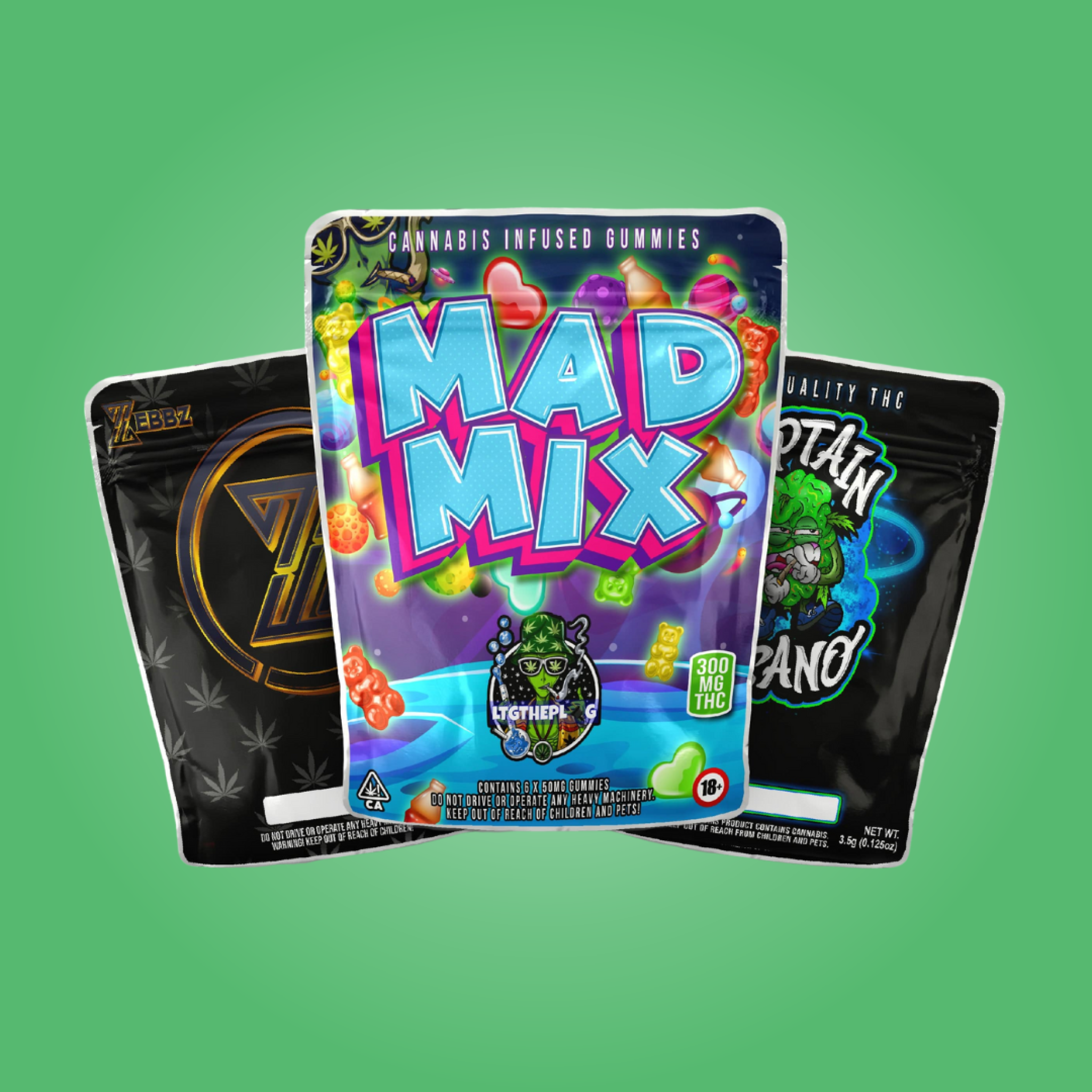 die cut mylar bags