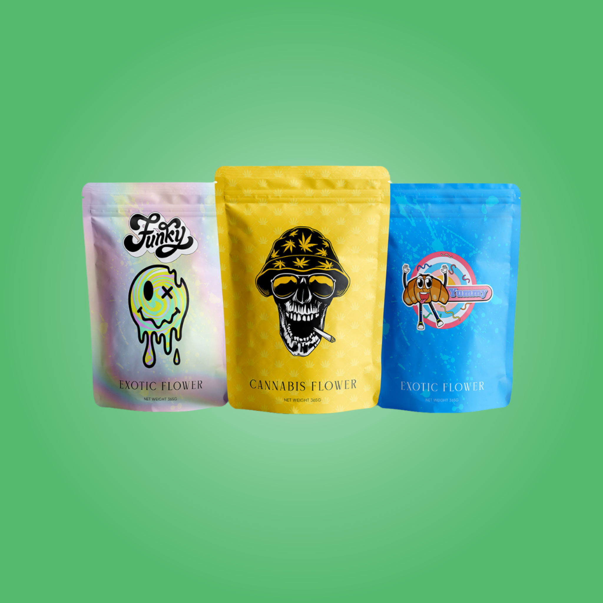 die cut mylar bags