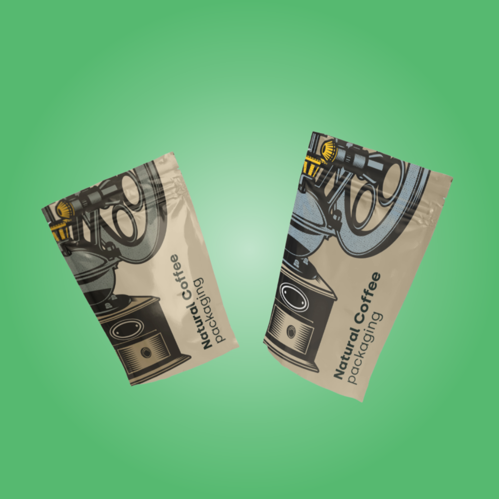 die cut mylar bags