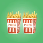 french fry boxes