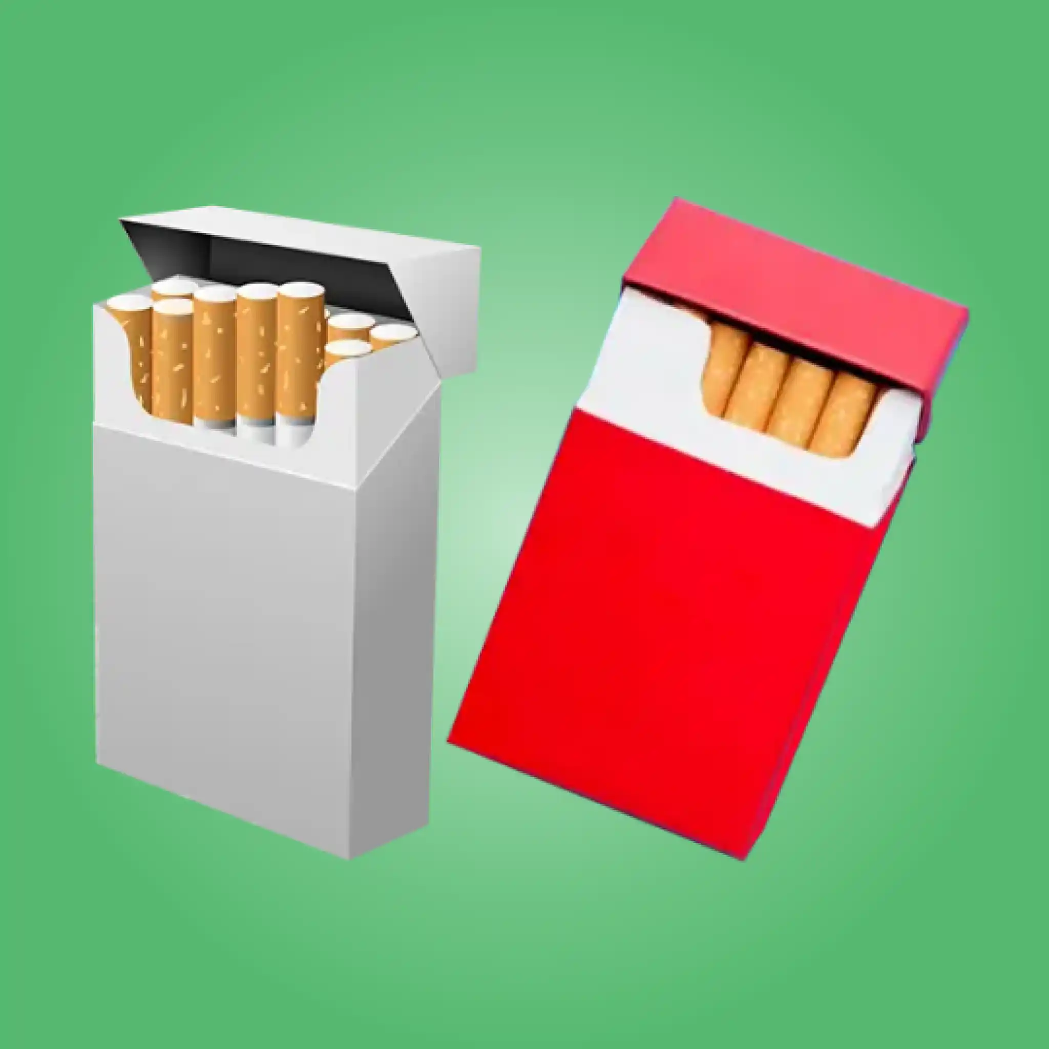 Blank Cigarette Boxes