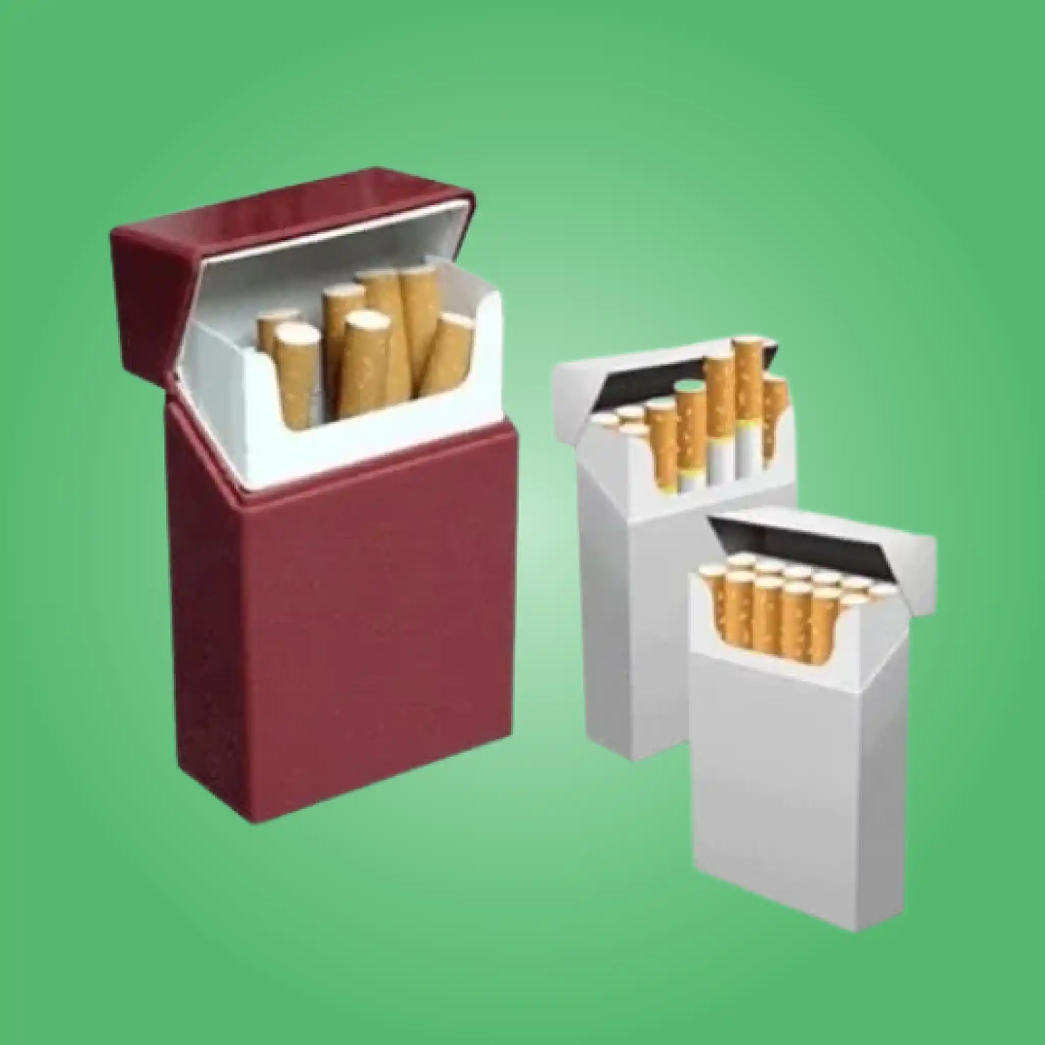 Blank Cigarette Boxes