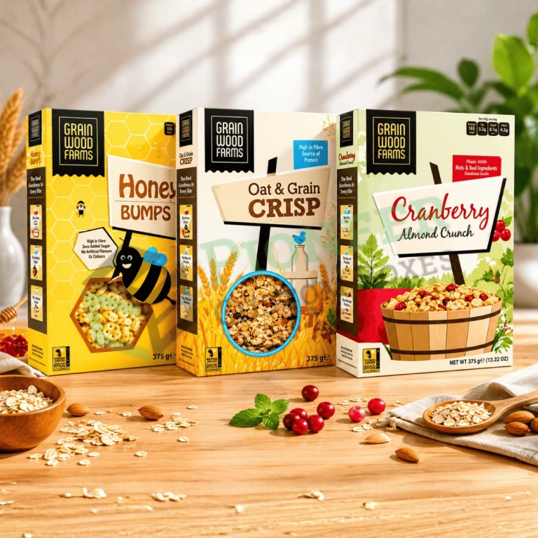 Custom Cereal Boxes