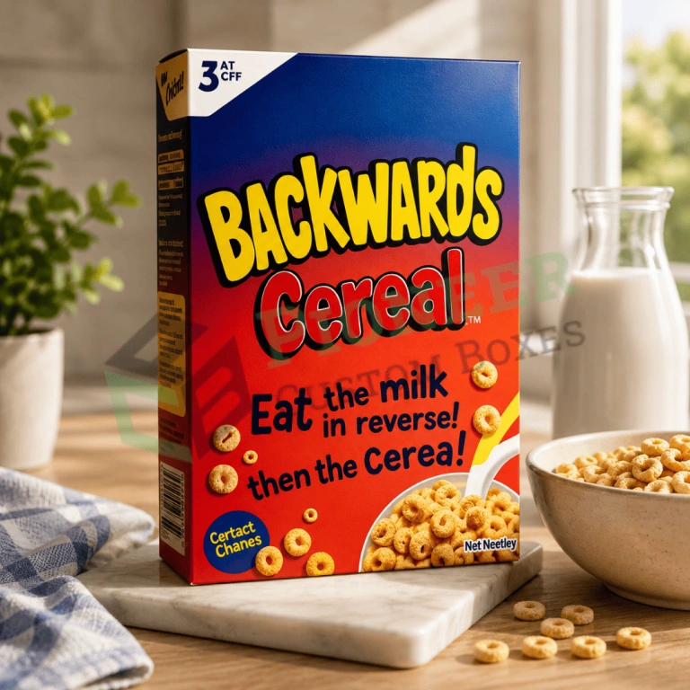 Custom Cereal Boxes