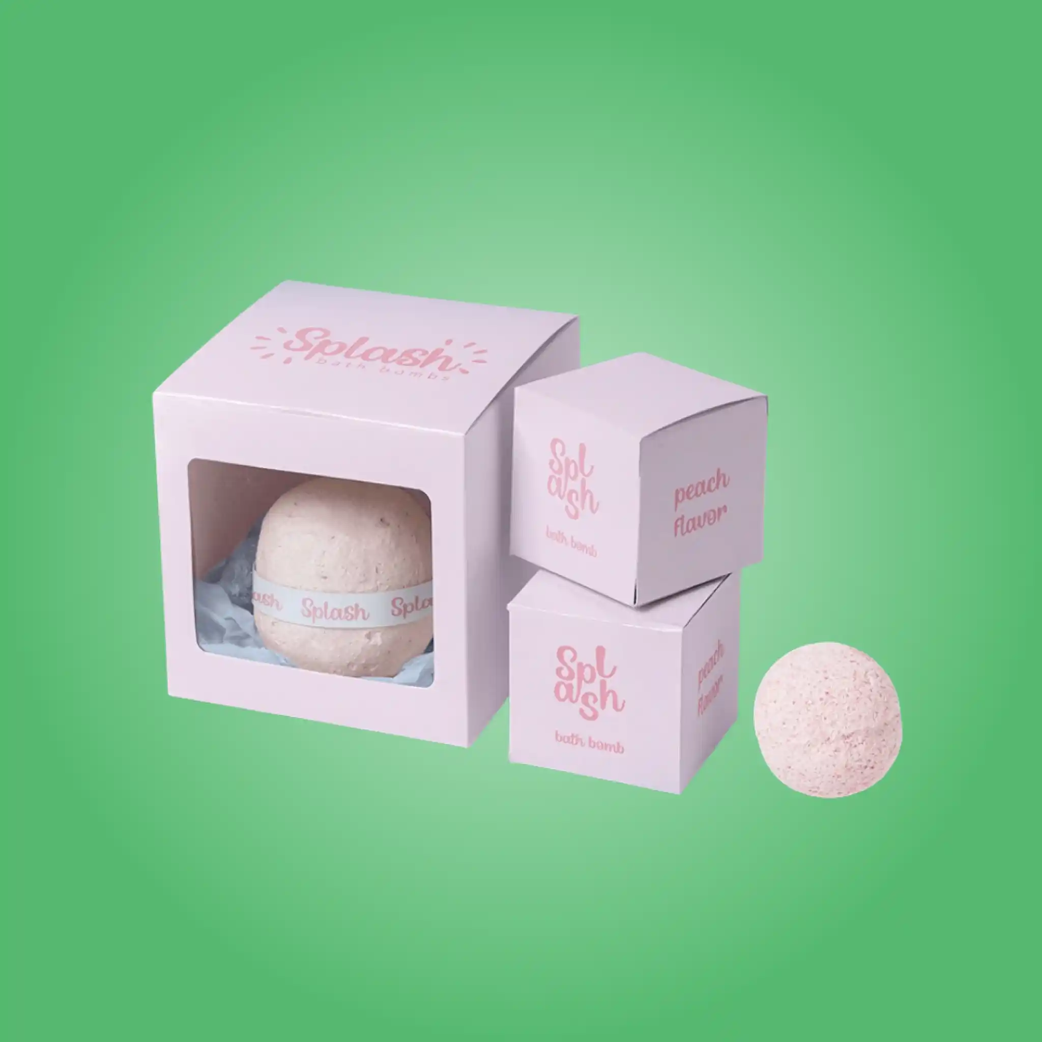 Custom Bath Bomb Boxes
