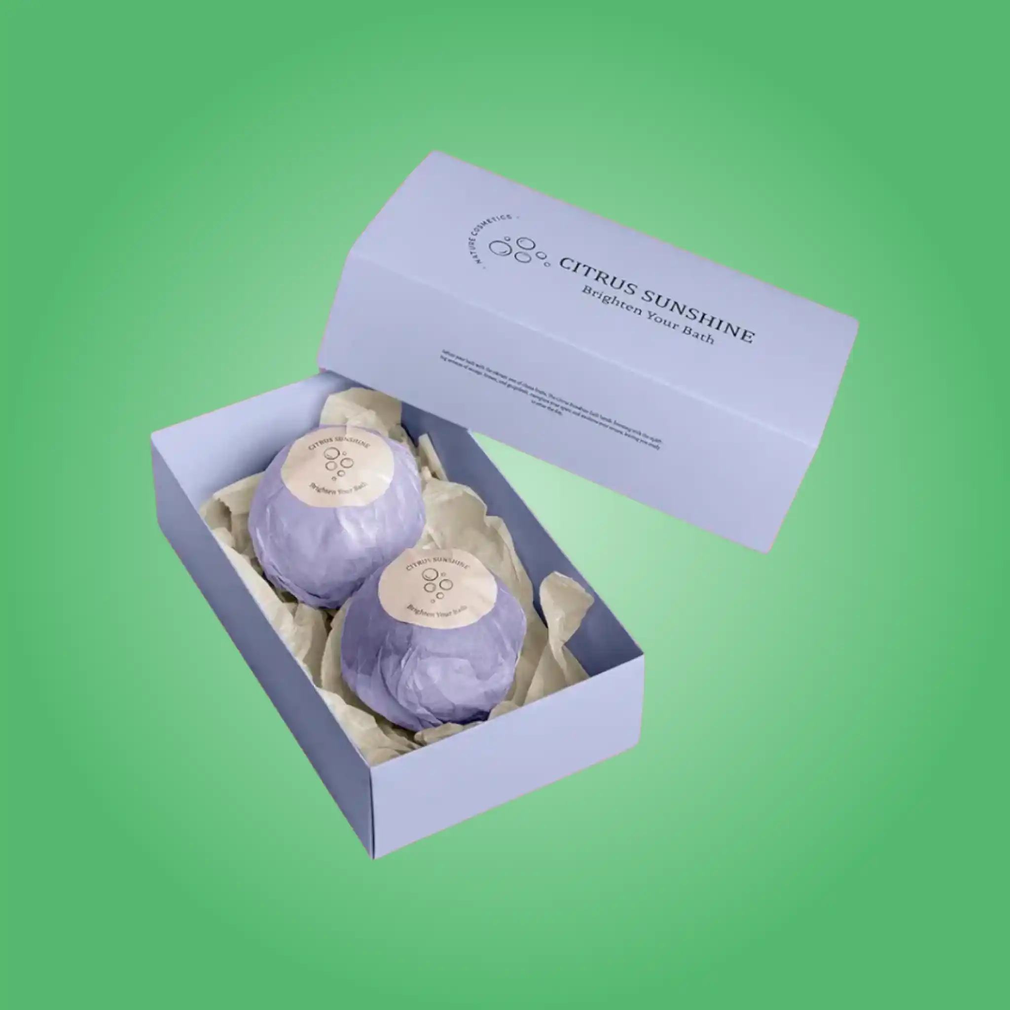 Custom Bath Bomb Boxes