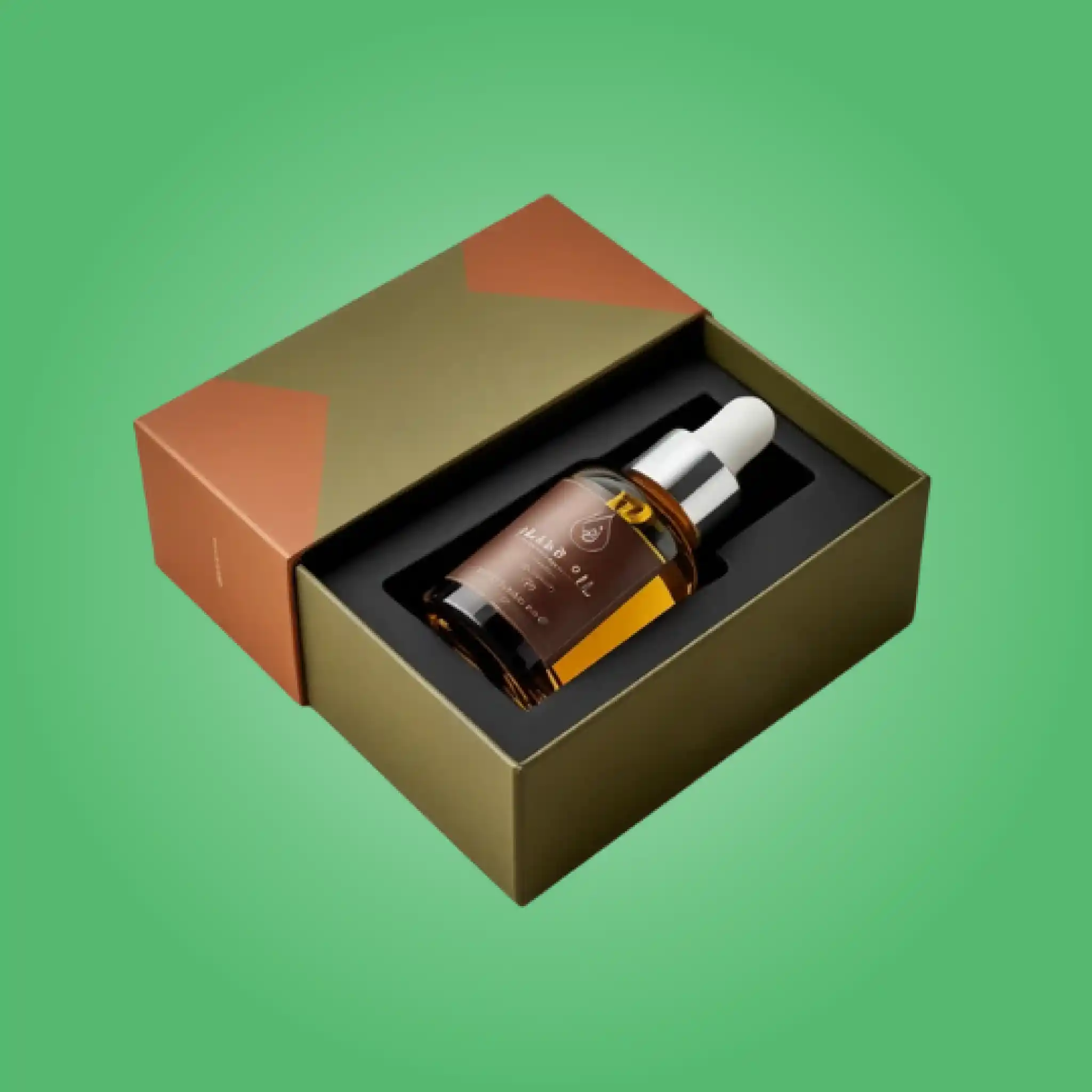 Custom Beard Oil Boxes