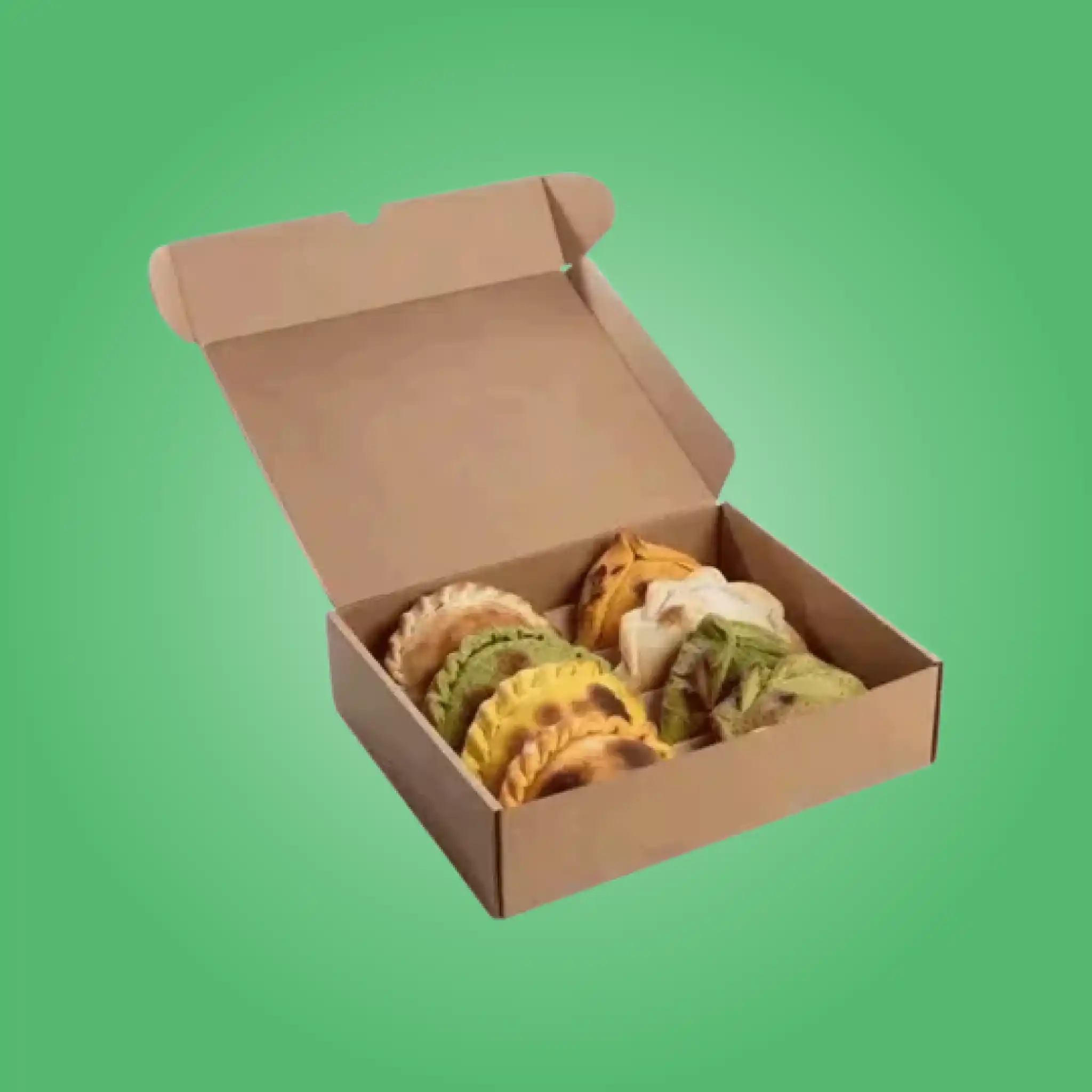 Custom Cardboard Empanadas Boxes