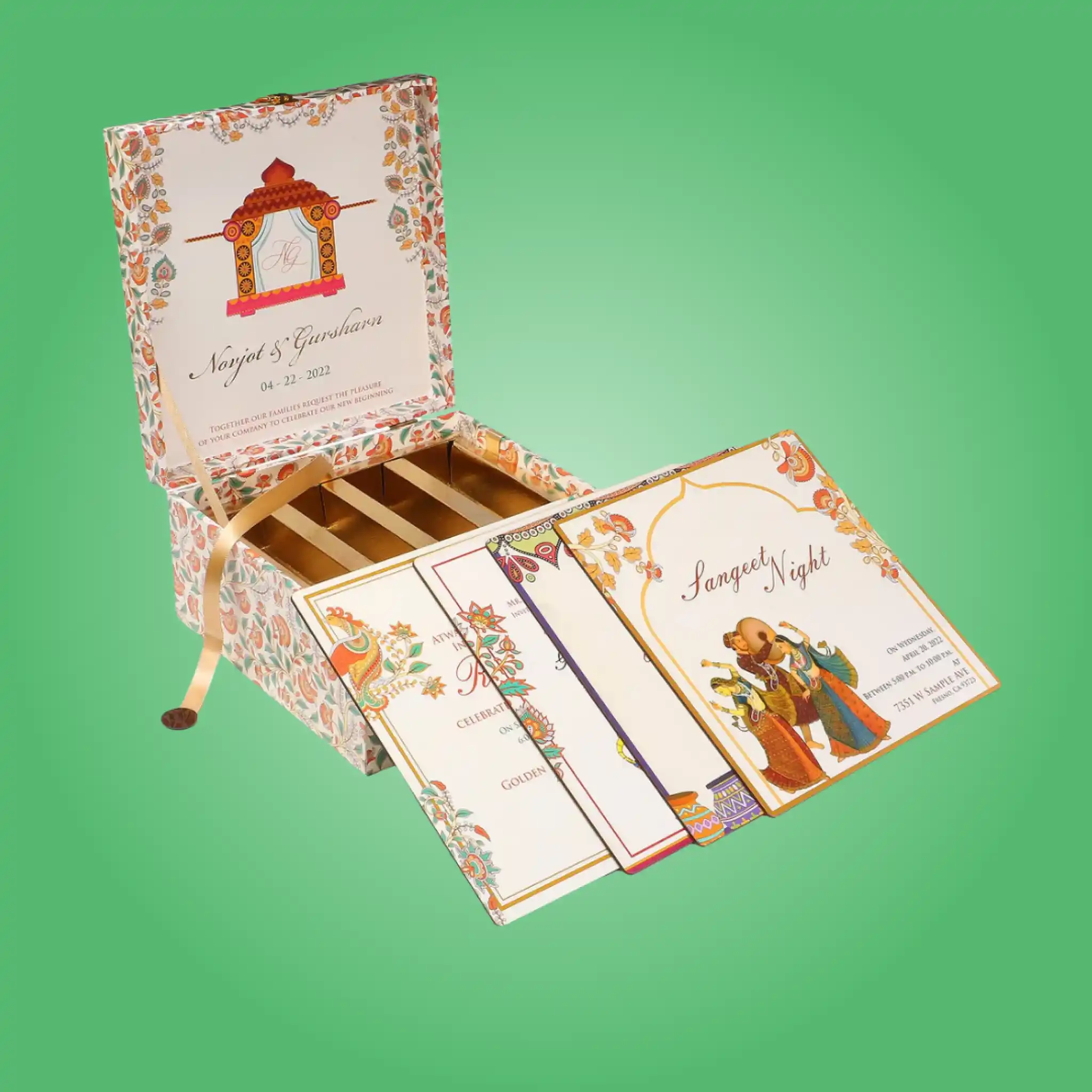 Custom Invitation Boxes