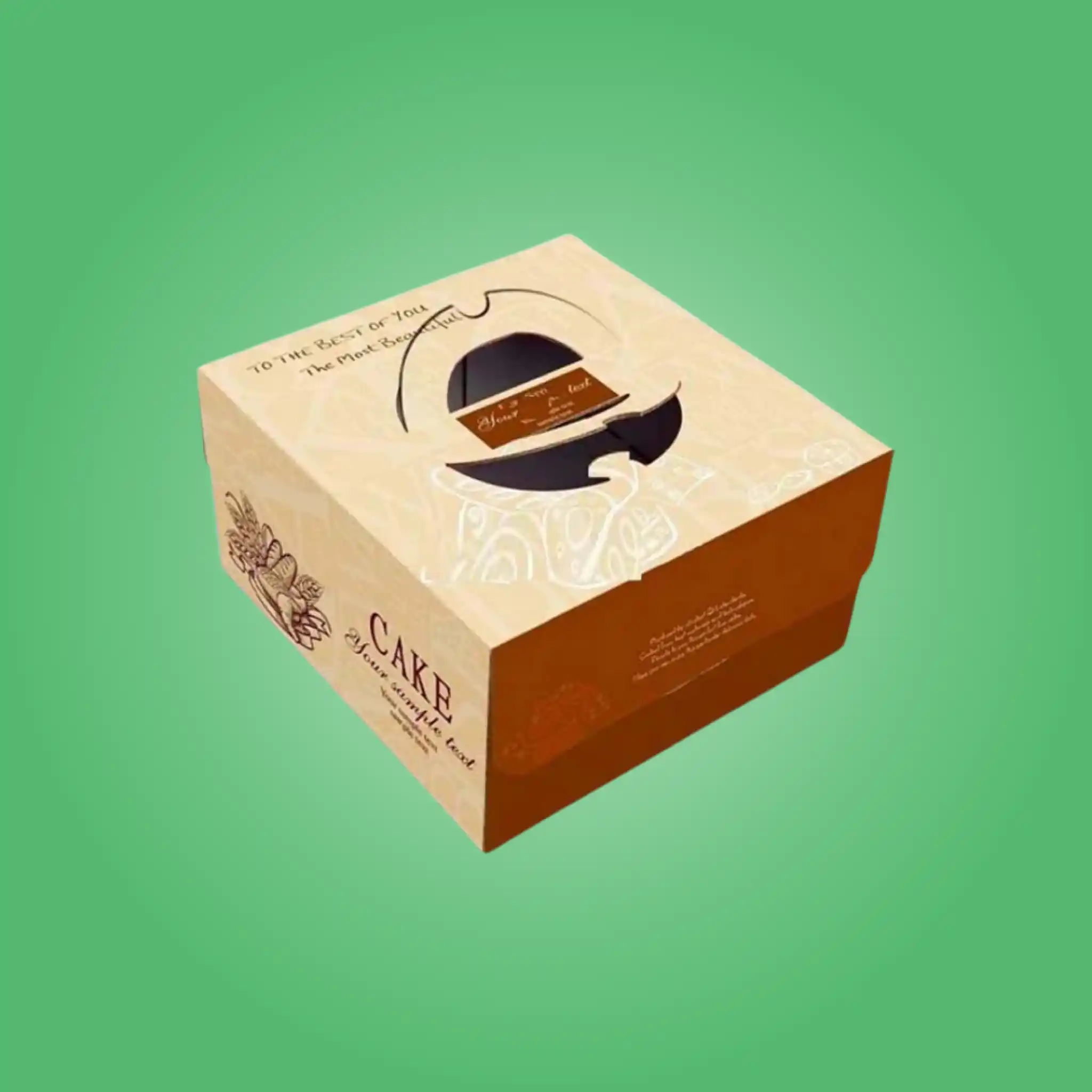 Custom Kraft Bakery Boxes