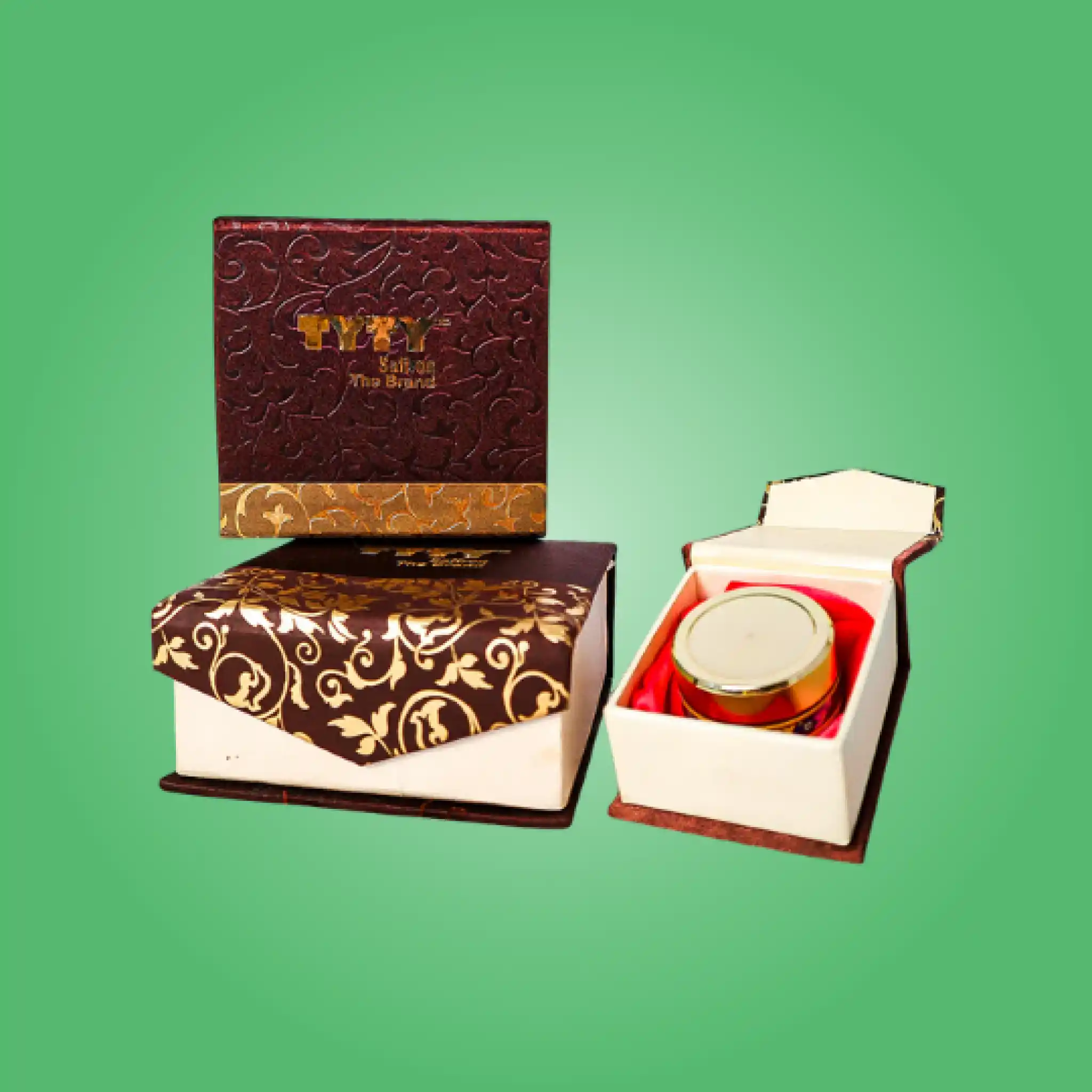 Custom Saffron Boxes