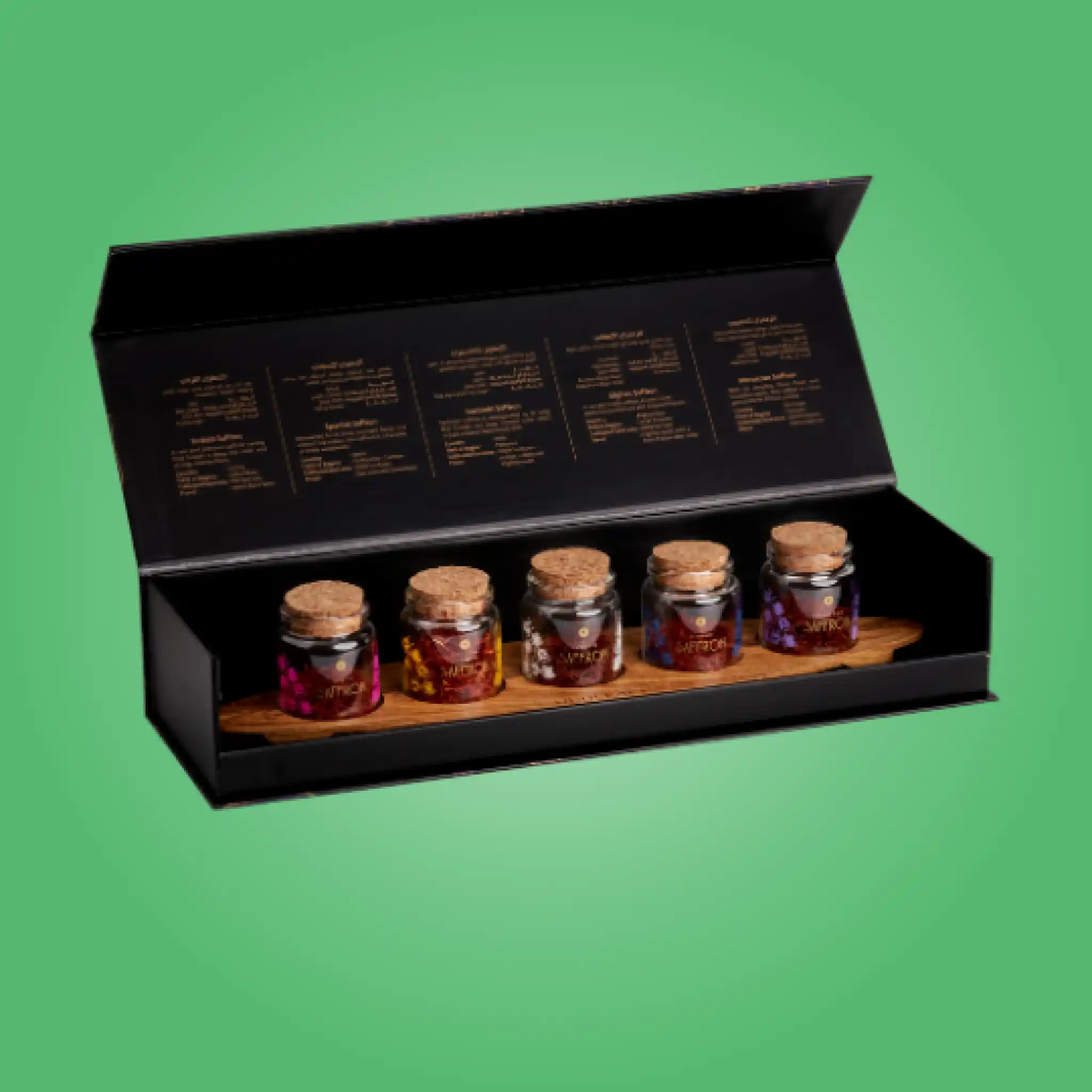 Custom Saffron Boxes