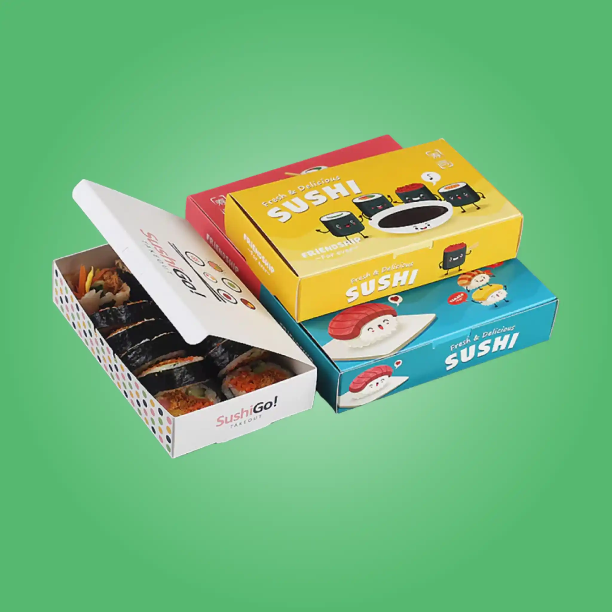 Custom Sushi Boxes