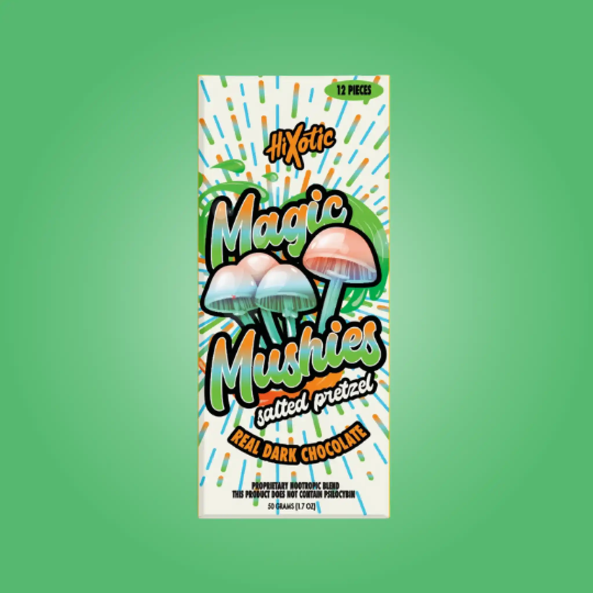 Mushroom Chocolate Bar Packaging