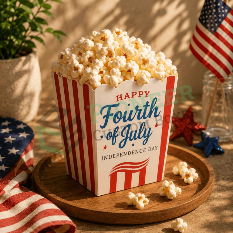 Custom popcorn boxes