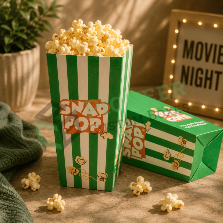 Custom popcorn boxes