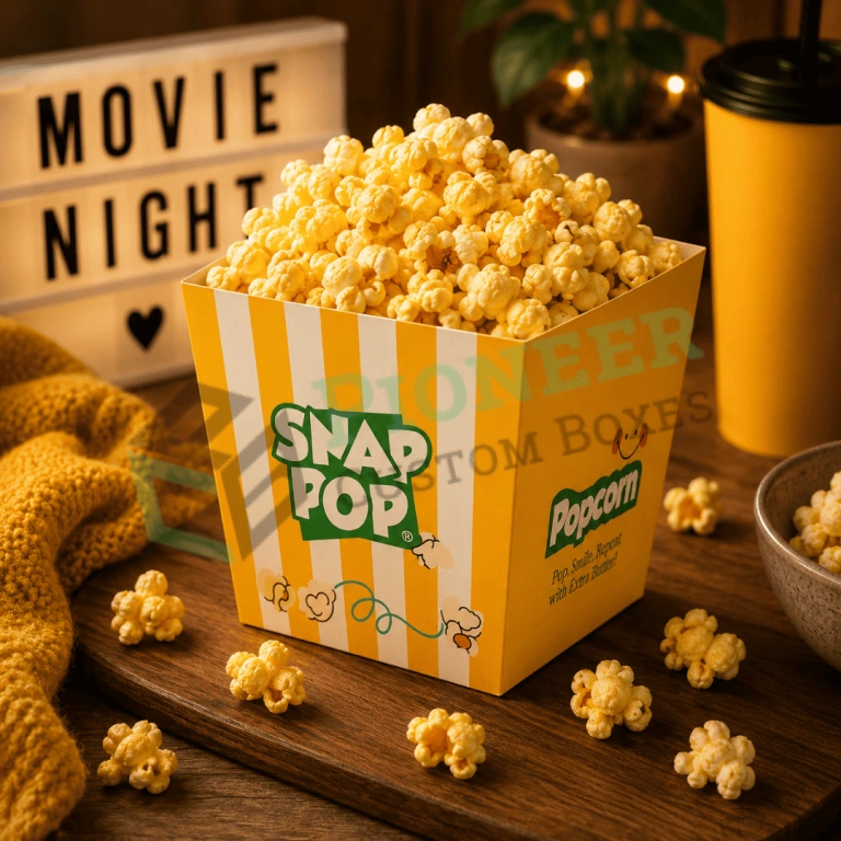 Custom popcorn boxes