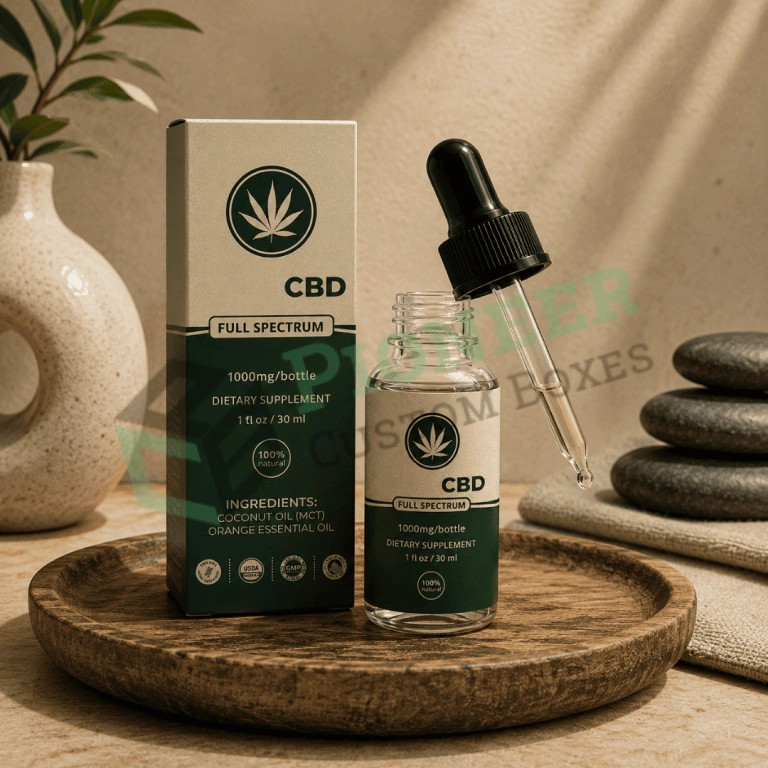 Custom CBD Oil Boxes