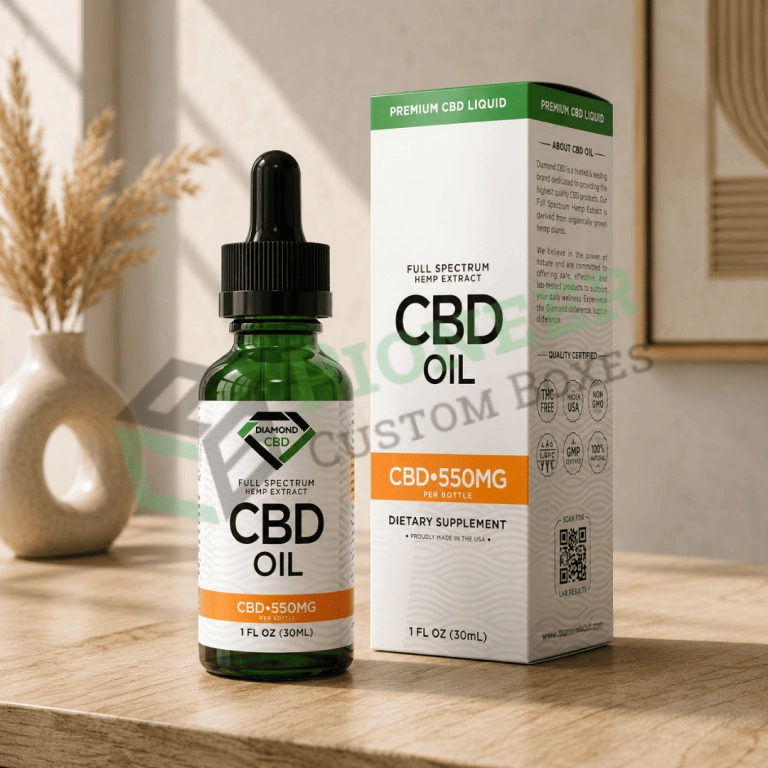 Custom CBD Oil Boxes