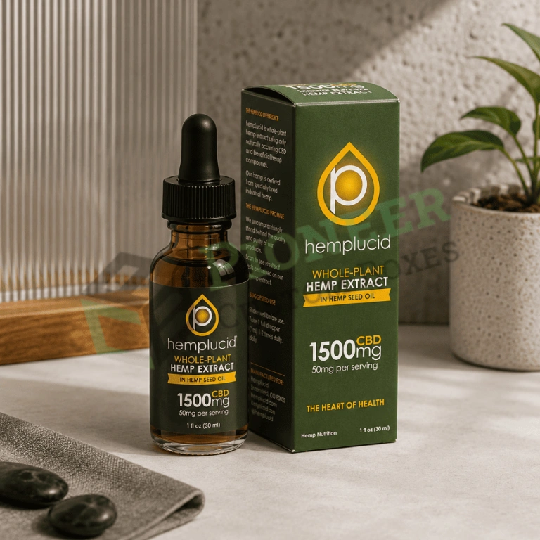 Custom CBD Oil Boxes