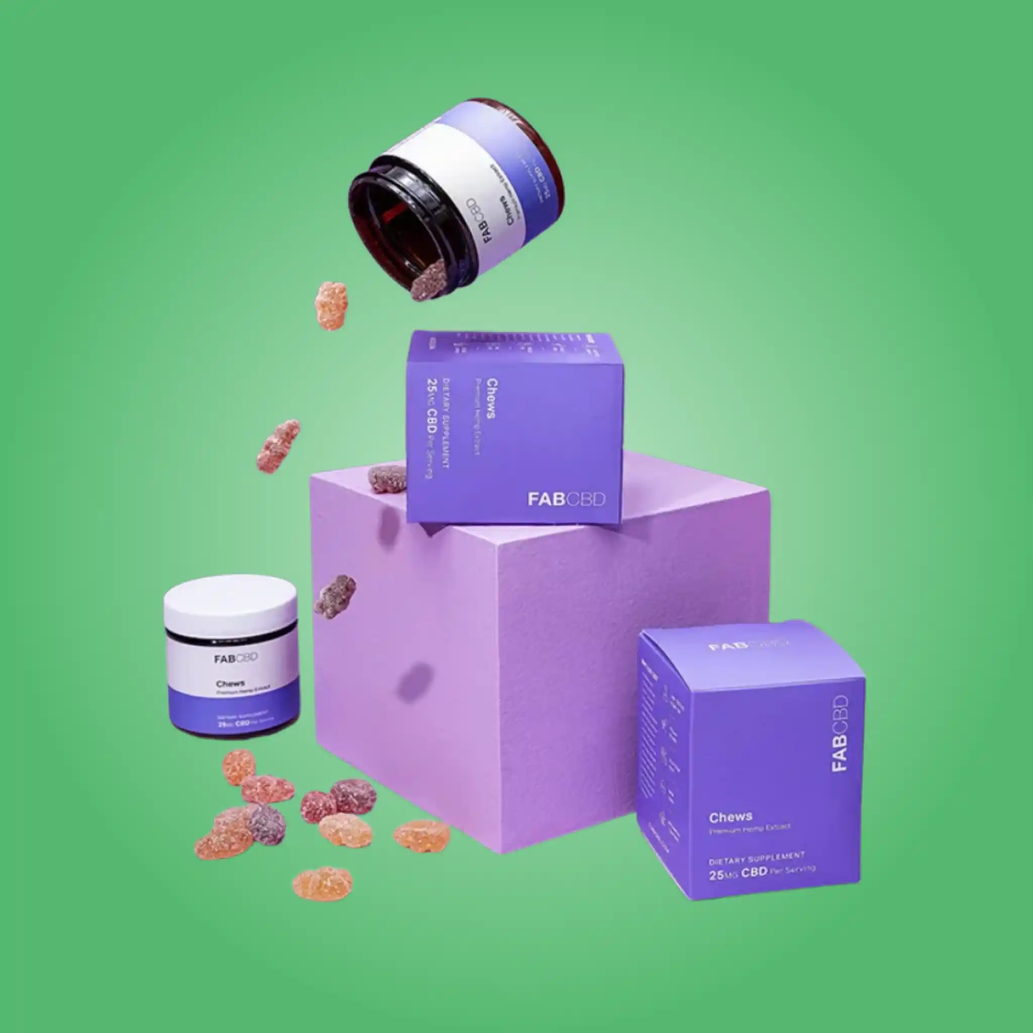 Custom CBD Gummies Boxes