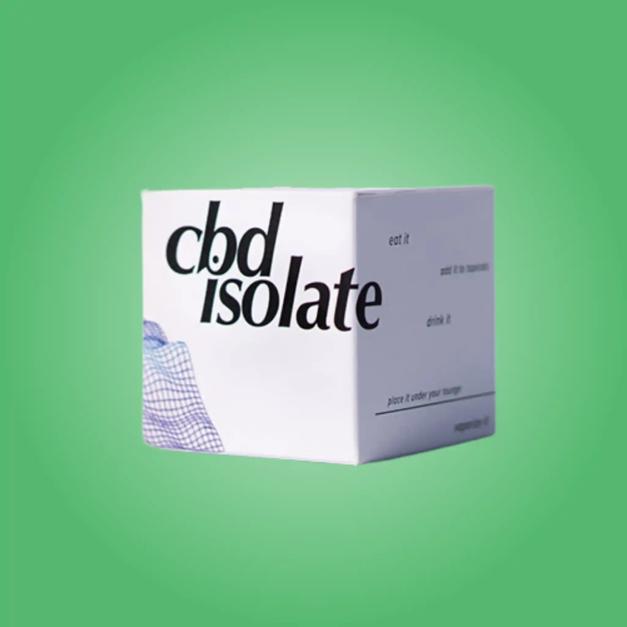 Custom CBD Isolate Boxes