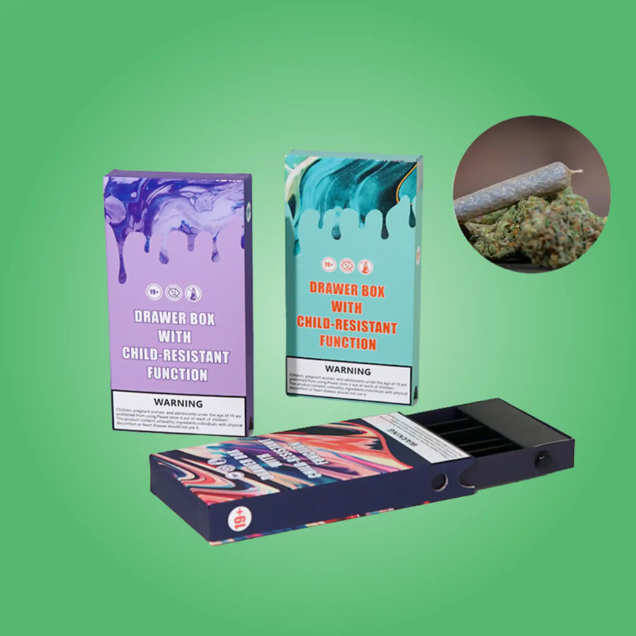 Custom Drawer Cigarette Boxes