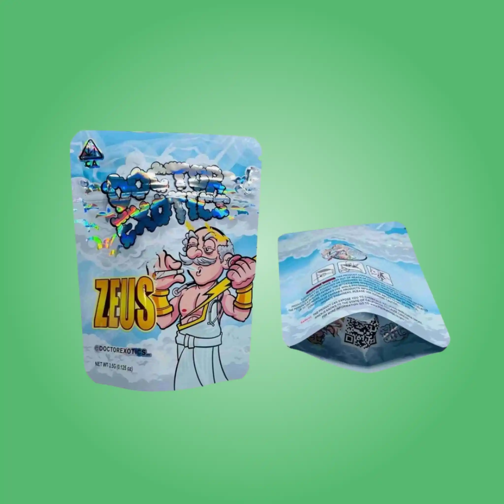 Custom Exotic Mylar Bags