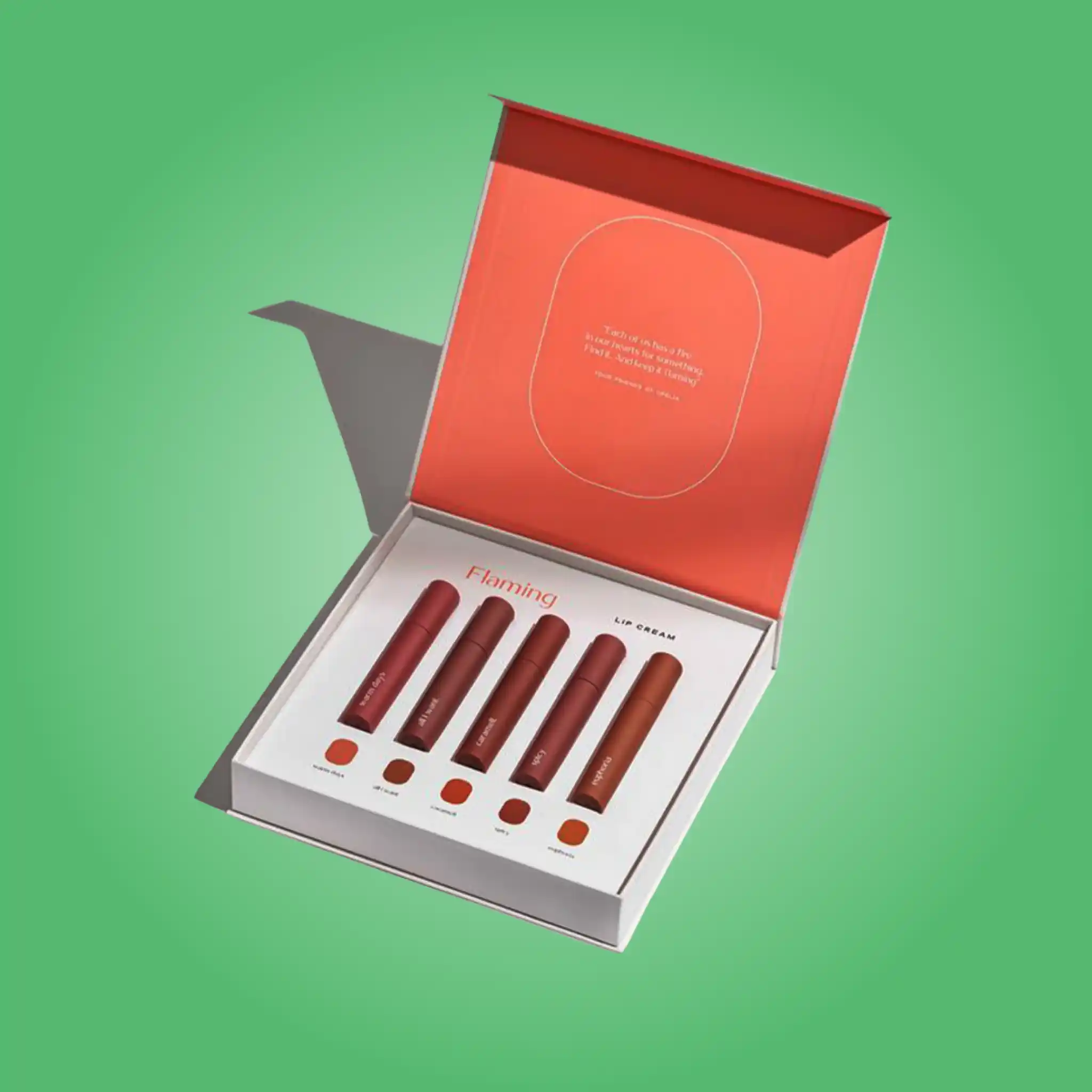 Custom Flap Open Rigid Boxes