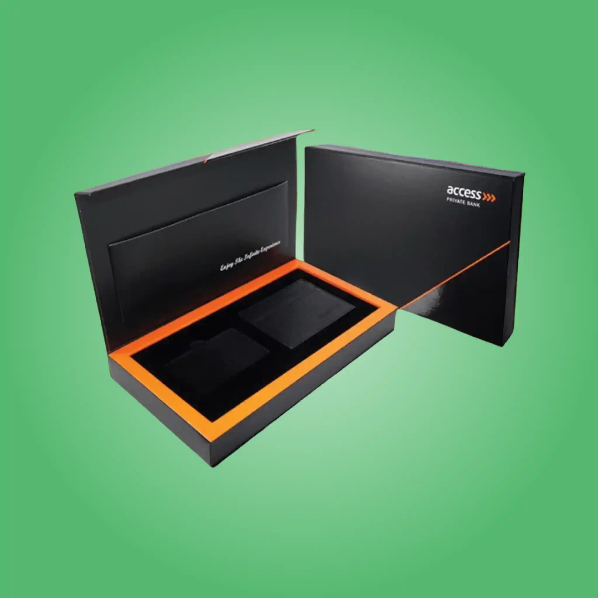 Custom Flap Open Rigid Boxes