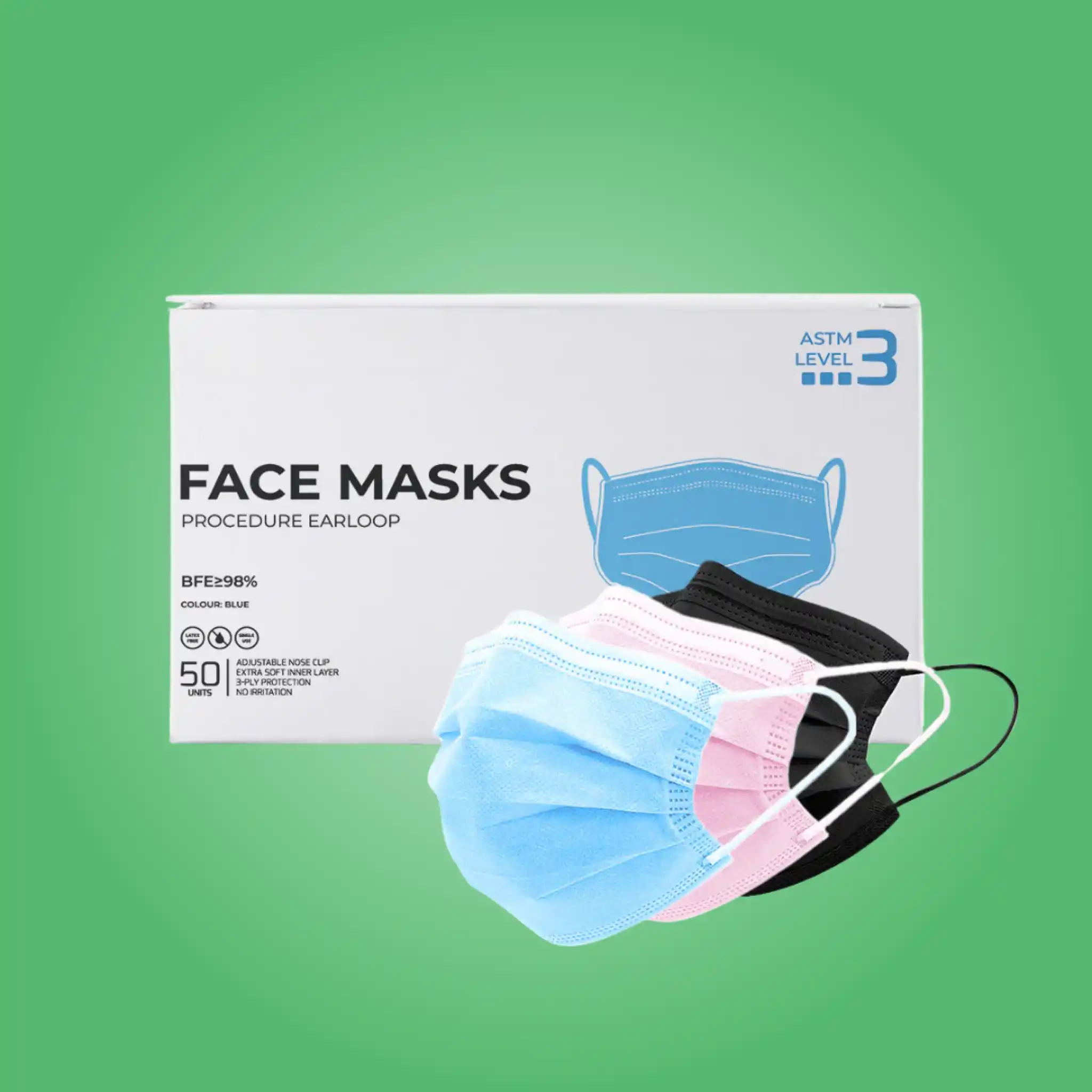 Custom Health Care Mask Boxes