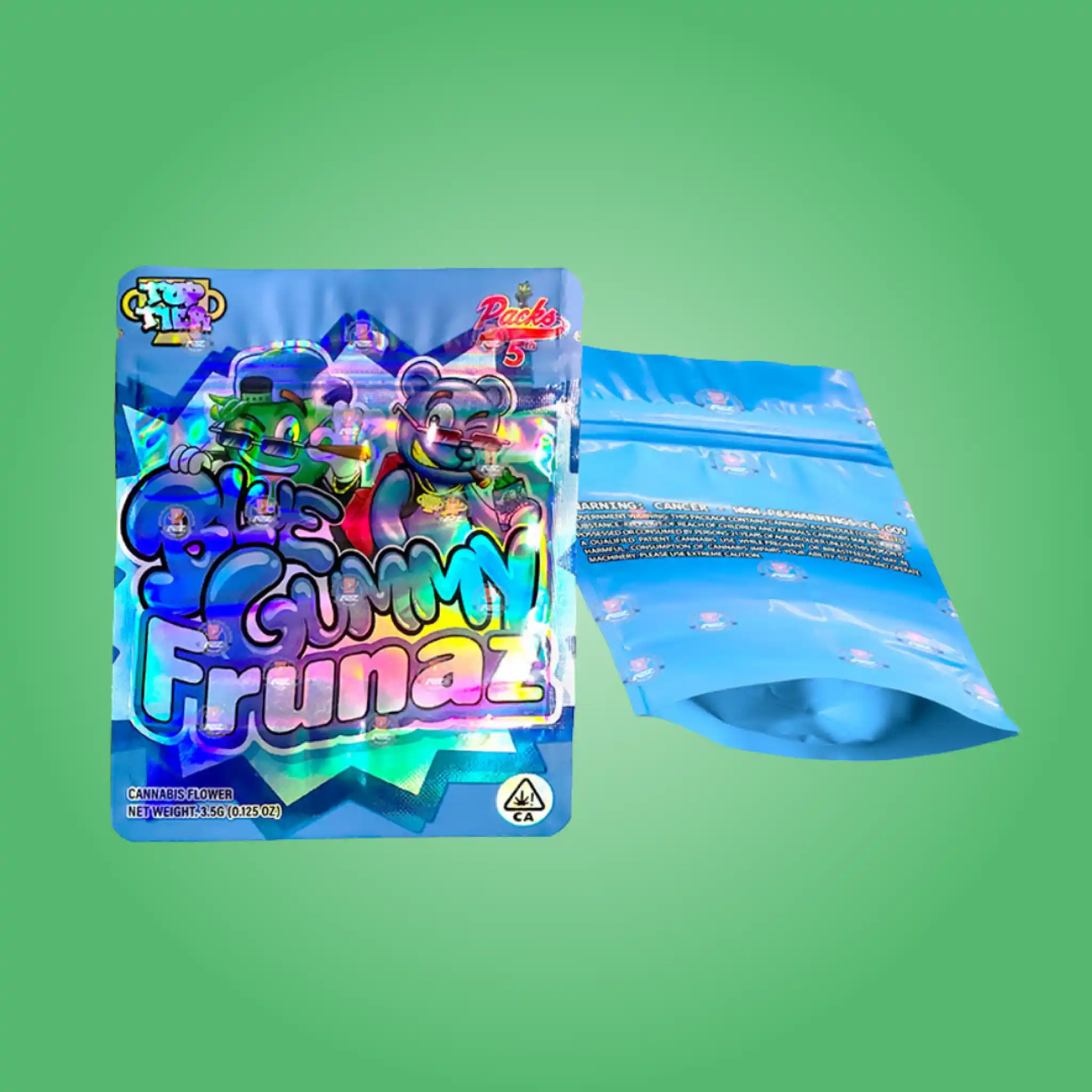Custom Holographic Mylar Bags
