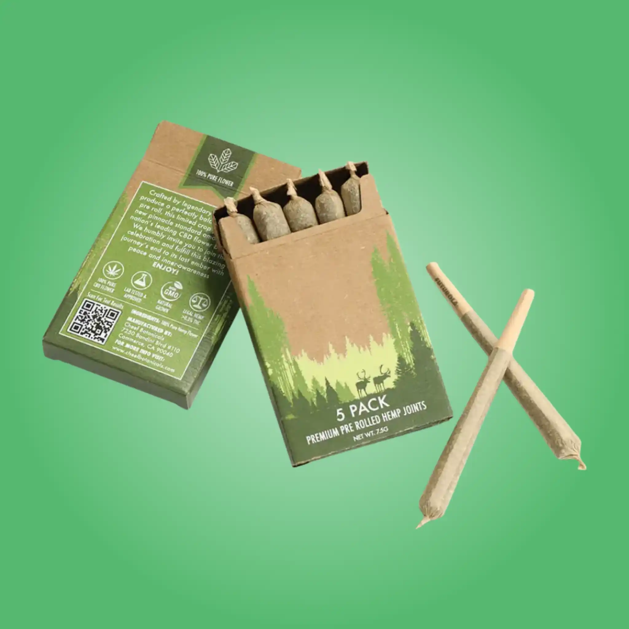Custom Kraft Cigarette Boxes