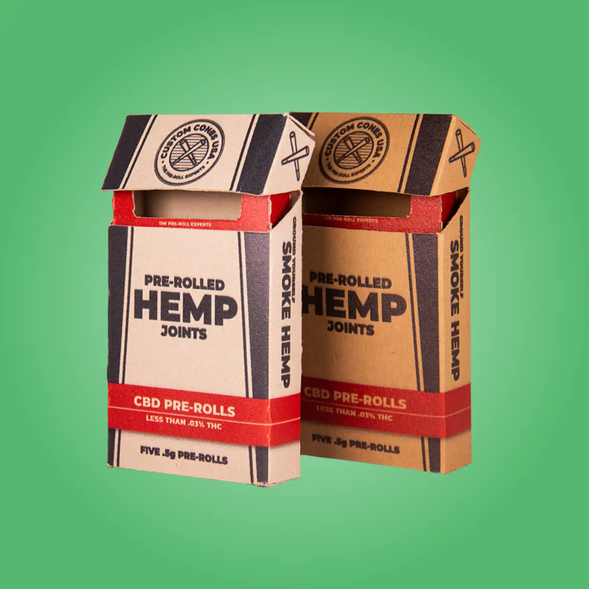 Custom Kraft Cigarette Boxes