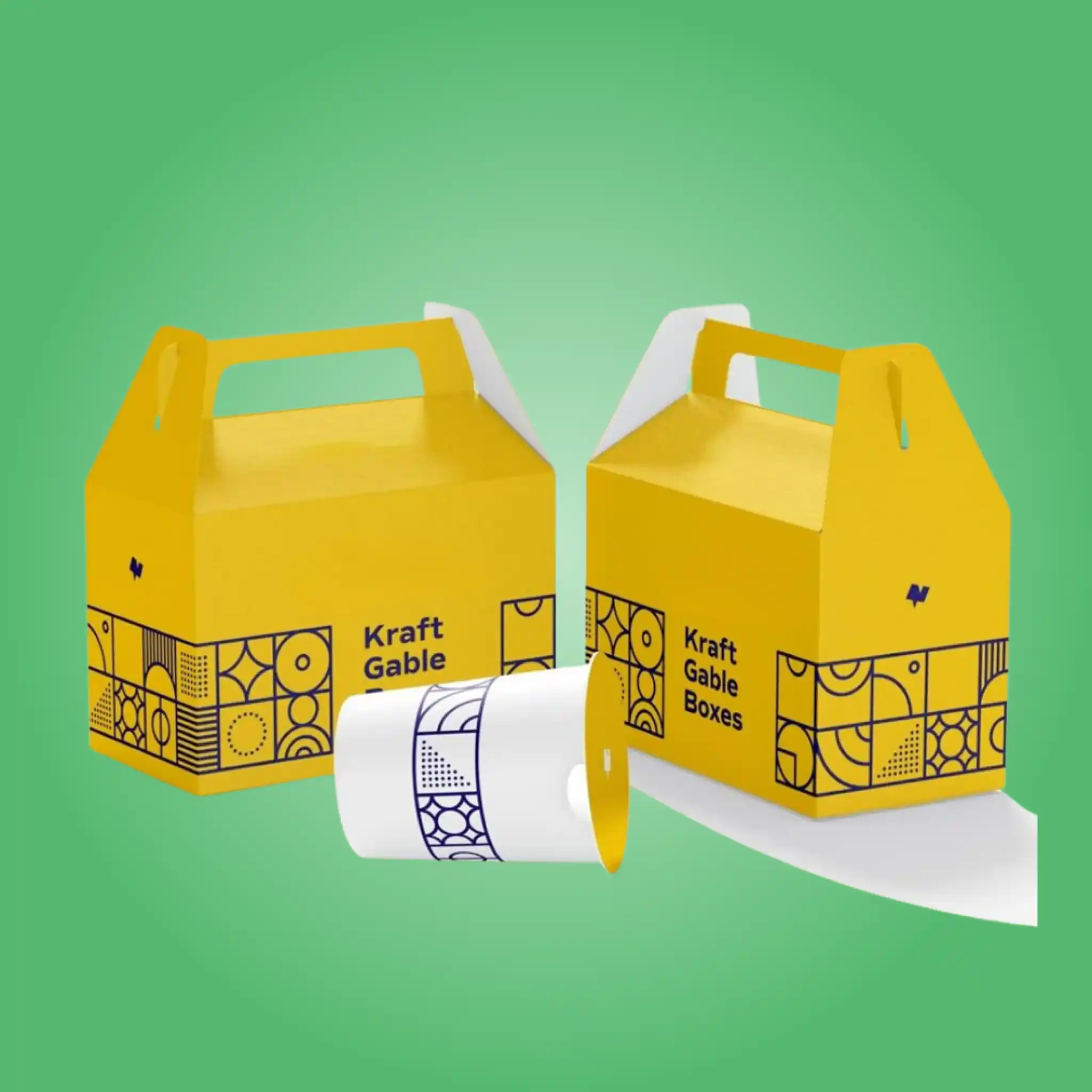Custom Kraft Gable Boxes