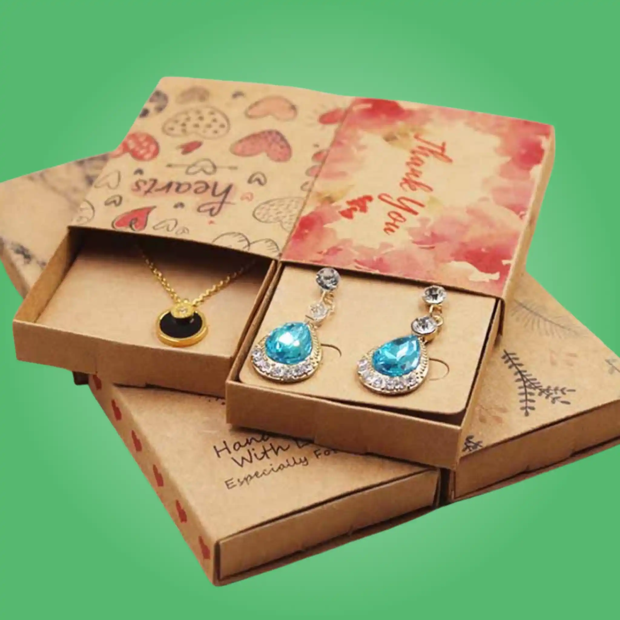 Custom Kraft Jewelry Boxes