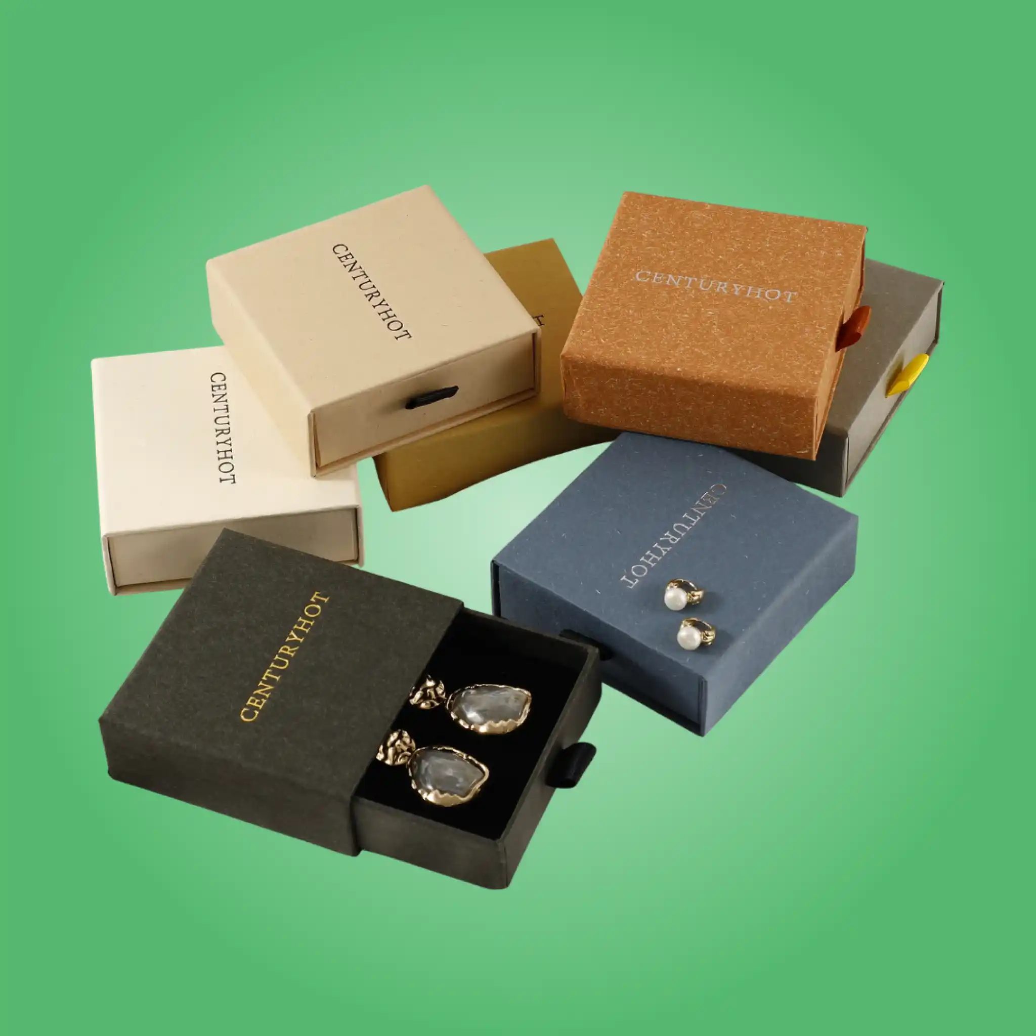 Custom Kraft Jewelry Boxes