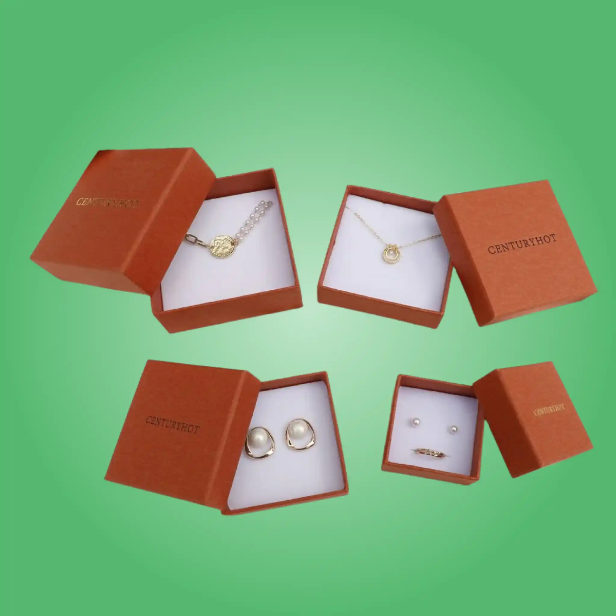 Custom Kraft Jewelry Boxes